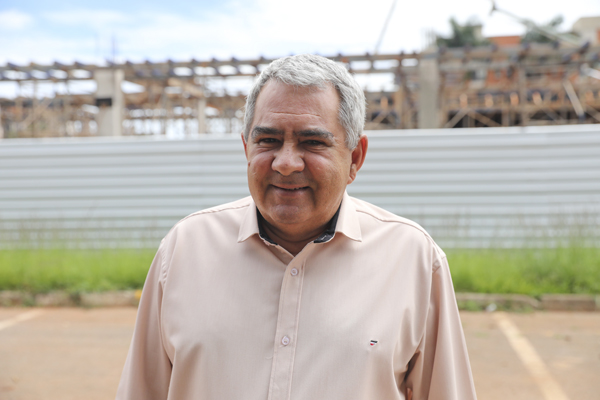 Início da concretagem nas obras da UPA do Guará