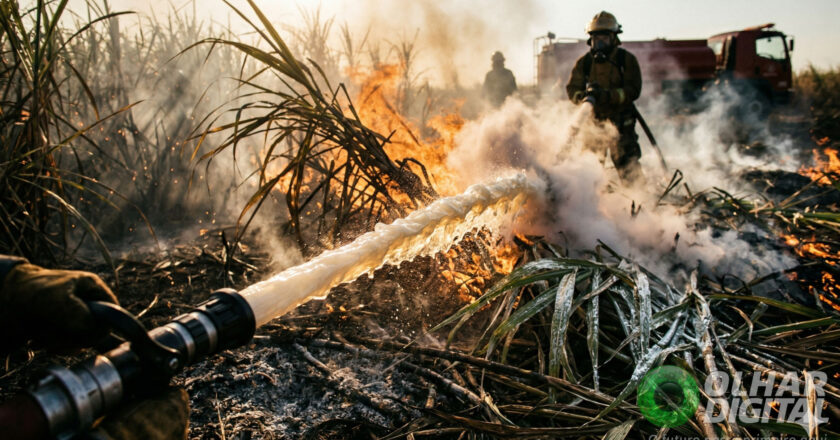 Inovação brasileira economiza água e agiliza combate a incêndios: conheça o Biogel.